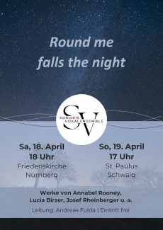 Konzert Chor Sonoris 18.4.26, 18 Uhr, Friedenskirche