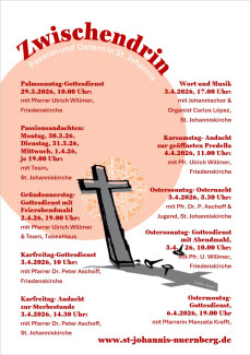 Osterveranstaltungen St. Johannis 2026