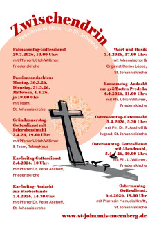 Osterverantstaltungen 2026 in St. Johannis