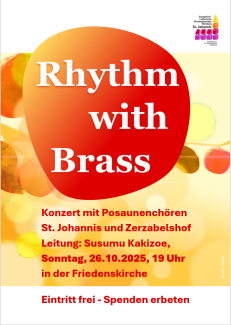 Posaunenchor-Konzert 26.10.2025, 19 Uhr, Friedenskirche
