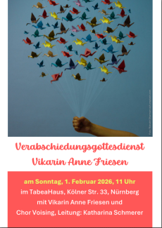 Verabschiedungsgottesdienst Vikarin Anne Friesen 1.2.26