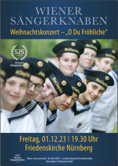 Konzert Wiener Sängerknaben 1.12.2023, 19.30 Uhr, Friedenskirche