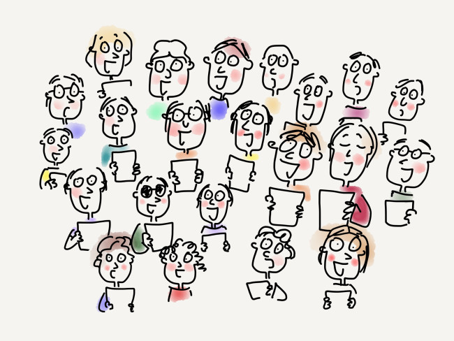 Grafik Kirchenchor